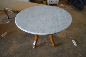 marble dining table