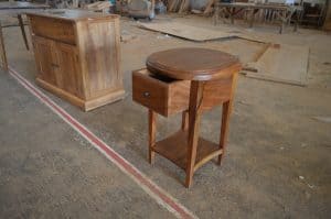teak bedside
