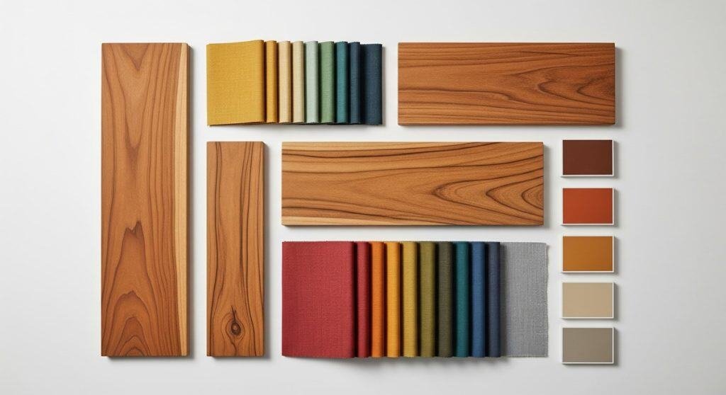 teak wood samples color palettes for teak furniture