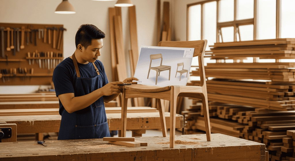custom furniture from drawings