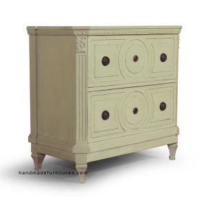 Antique 2 Drawers Commode