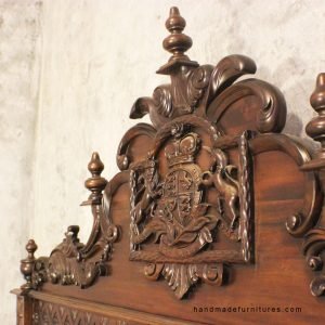 antique reproduction furniture carving bed