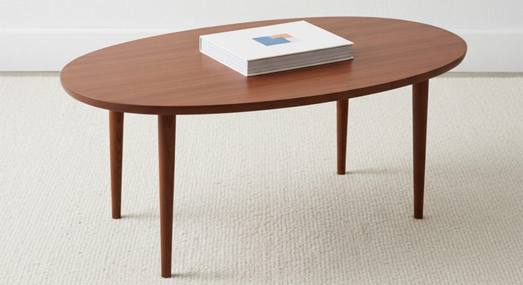 Mid-Century Modern coffee table MCM teak coffee table