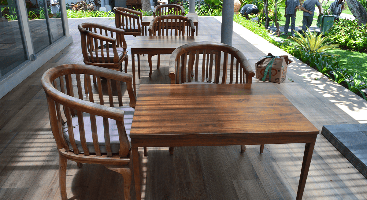 Bali resort furniture manufacturer