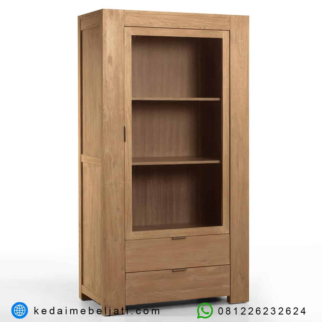 Almari Pajangan Minimalis 1 Pintu