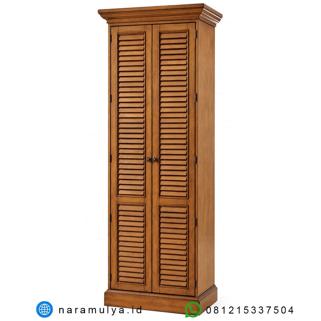 Gambar Almari Pakaian Minimalis 1 Pintu Teralis