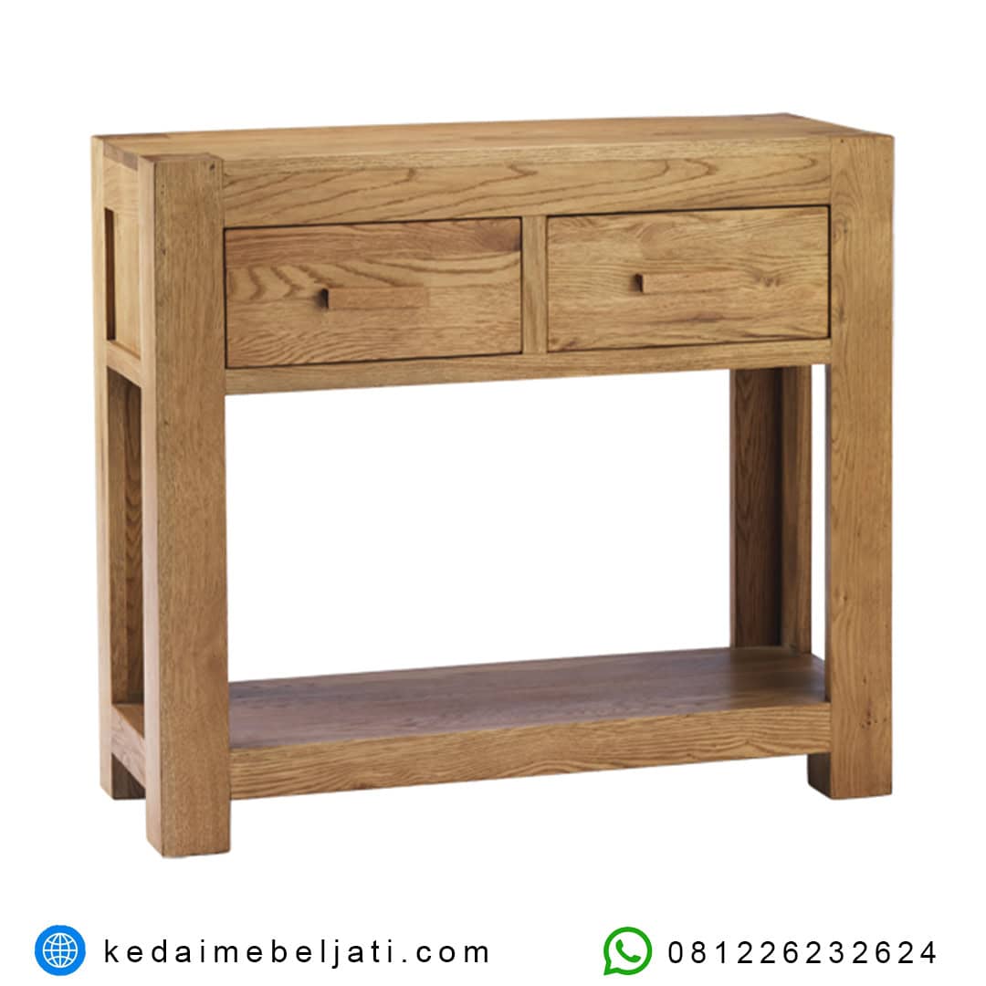 Meja Konsul Jati 2 Laci