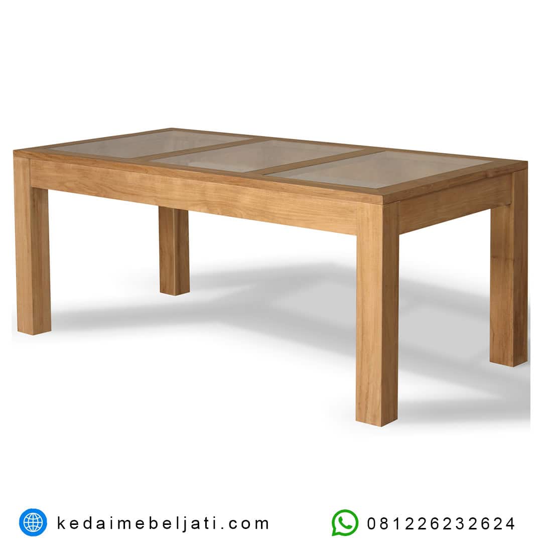 Meja Makan Jati Minimalis