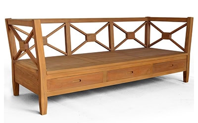 Sofa Minimalis Jati 3 Dudukan