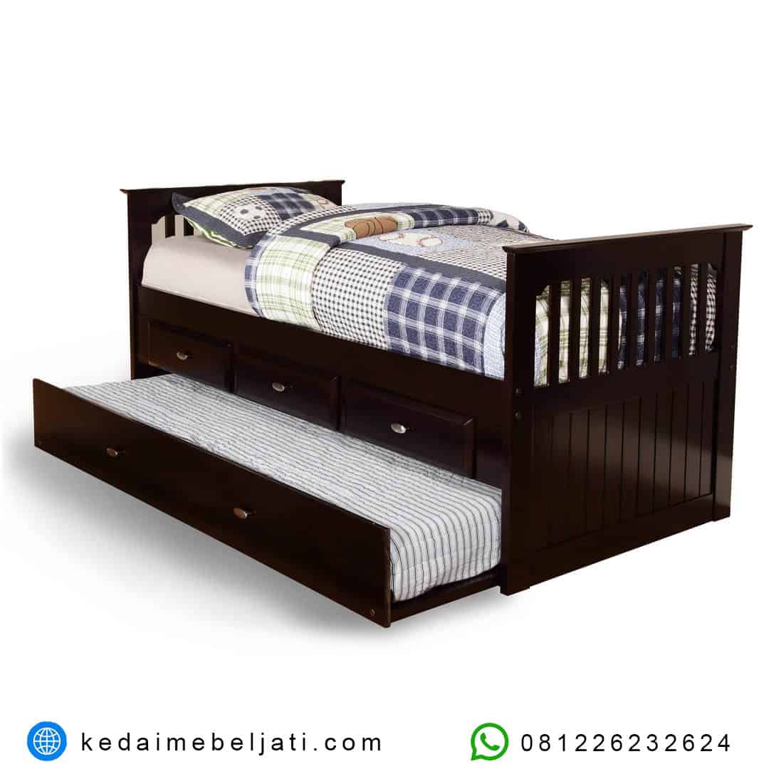 Tempat Tidur Laci Sorong