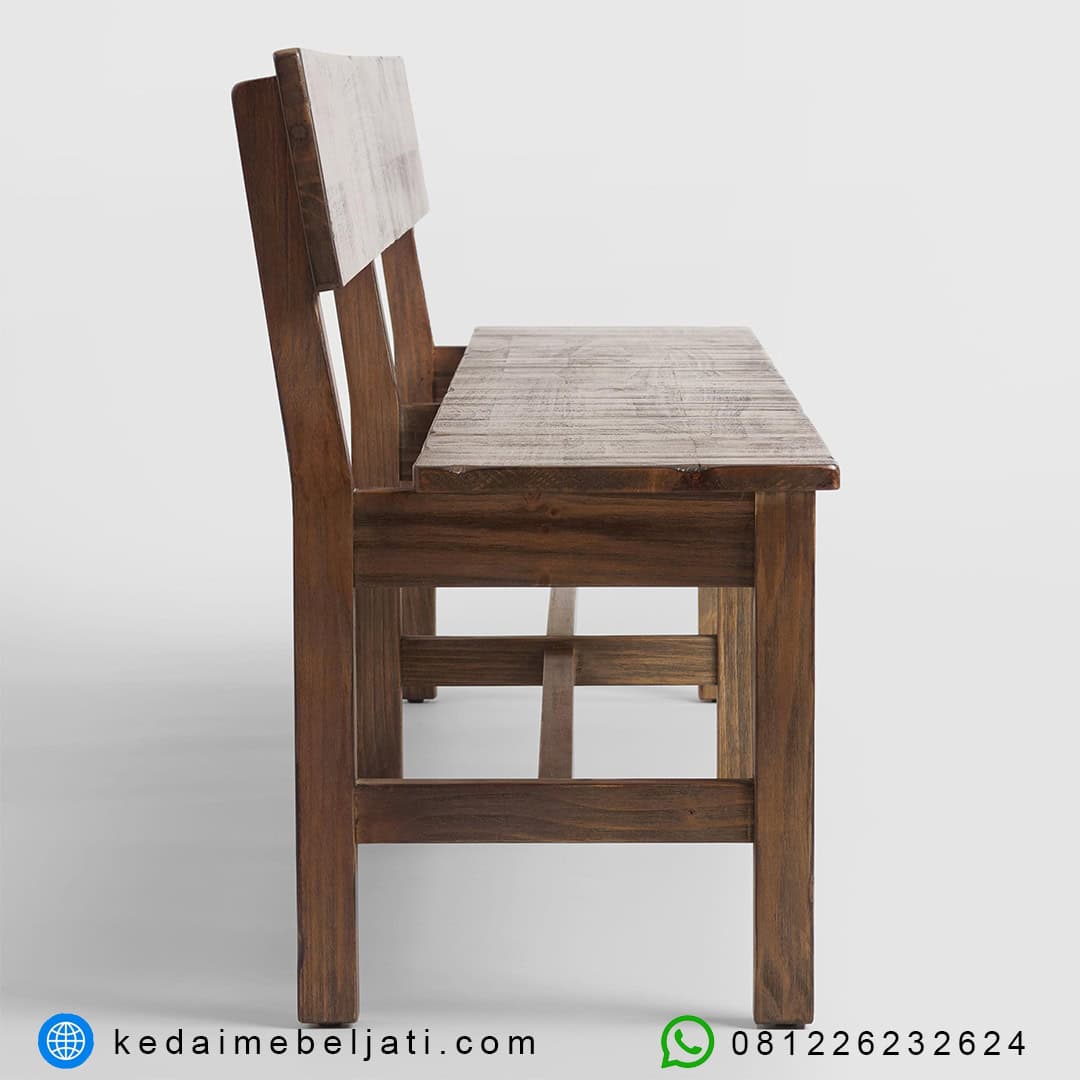Bangku Panjang Kayu Jati
