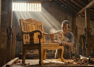 mengapa furniture handmade mahal