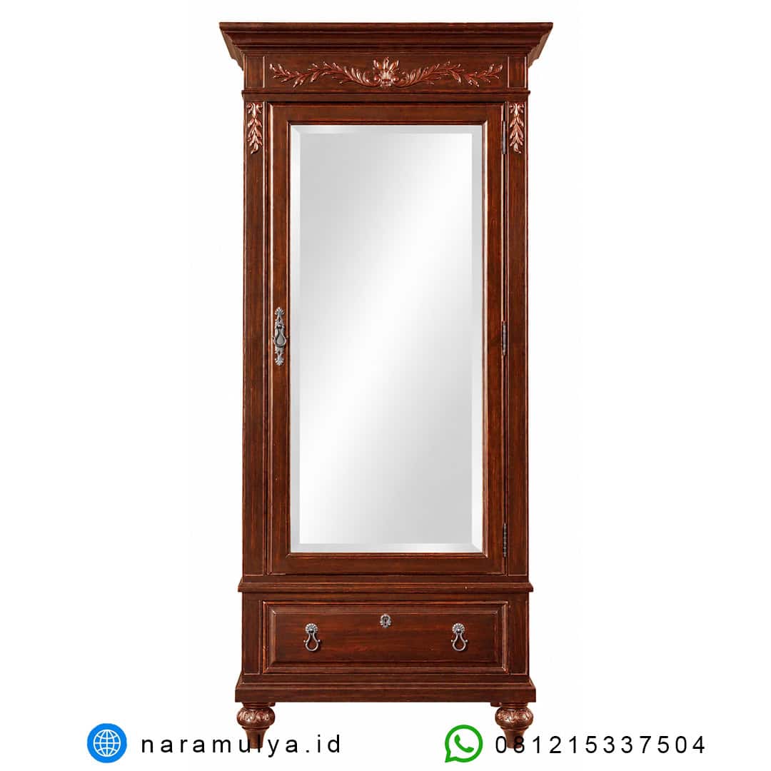 Gambar Almari Pakaian 1 Pintu Kaca