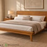 gambar tempat tidur vintage kayu jati