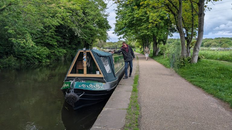 Mooring at Kirkstall