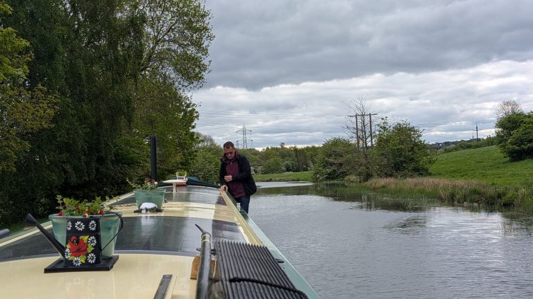 Our Boat Leaving Calverley