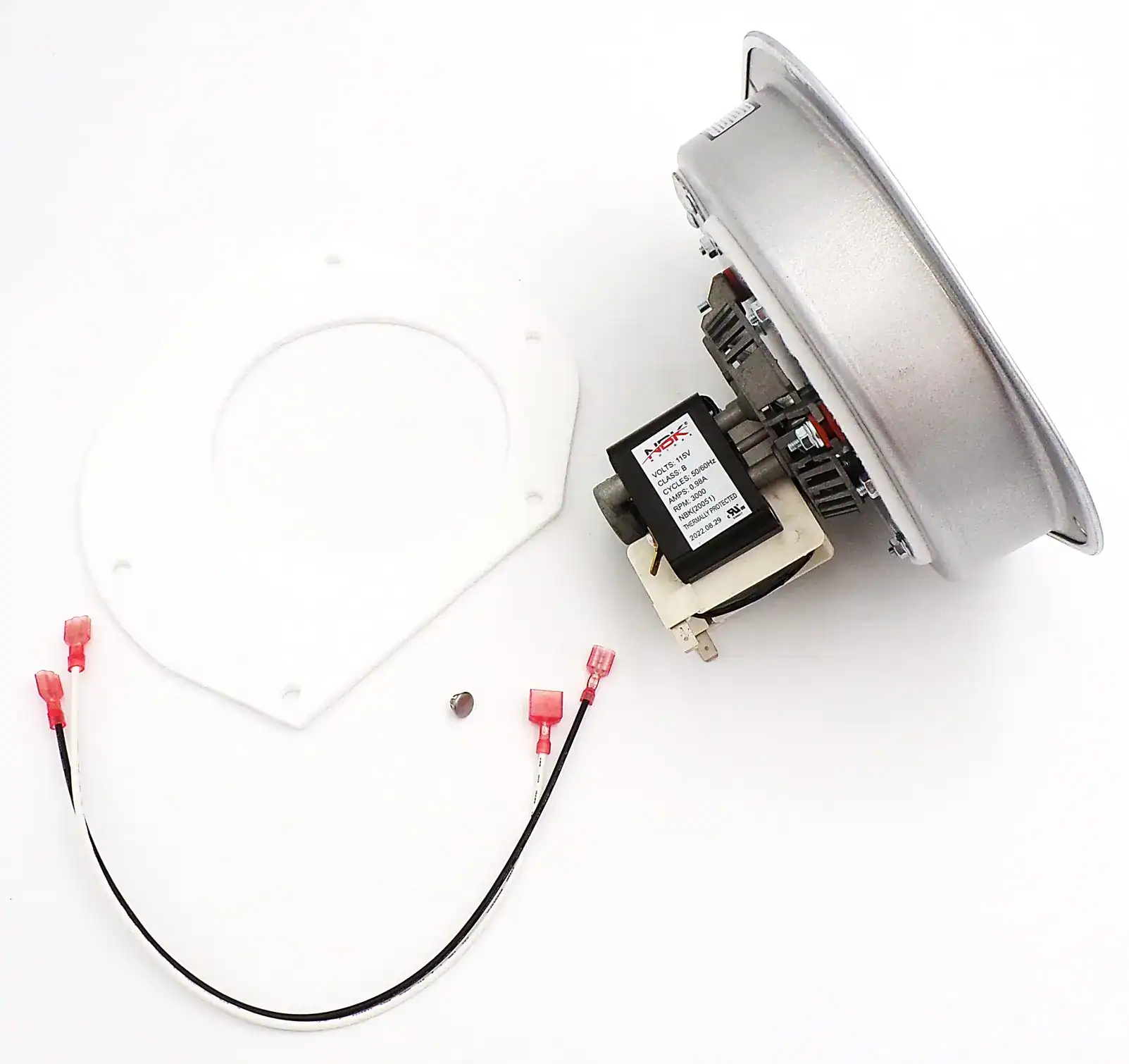 NBK-20051 EXHAUST BLOWER MOTOR, 115 VOLT, 0.98 AMPS, 3000 RPM