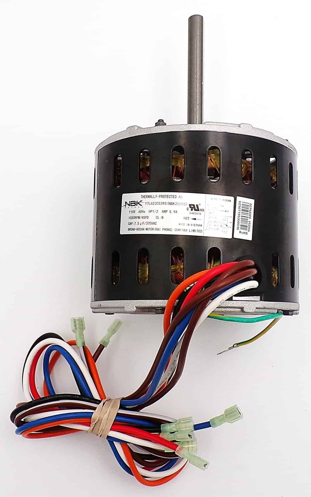 NBK-20055 BLOWER MOTOR 1/2 HP