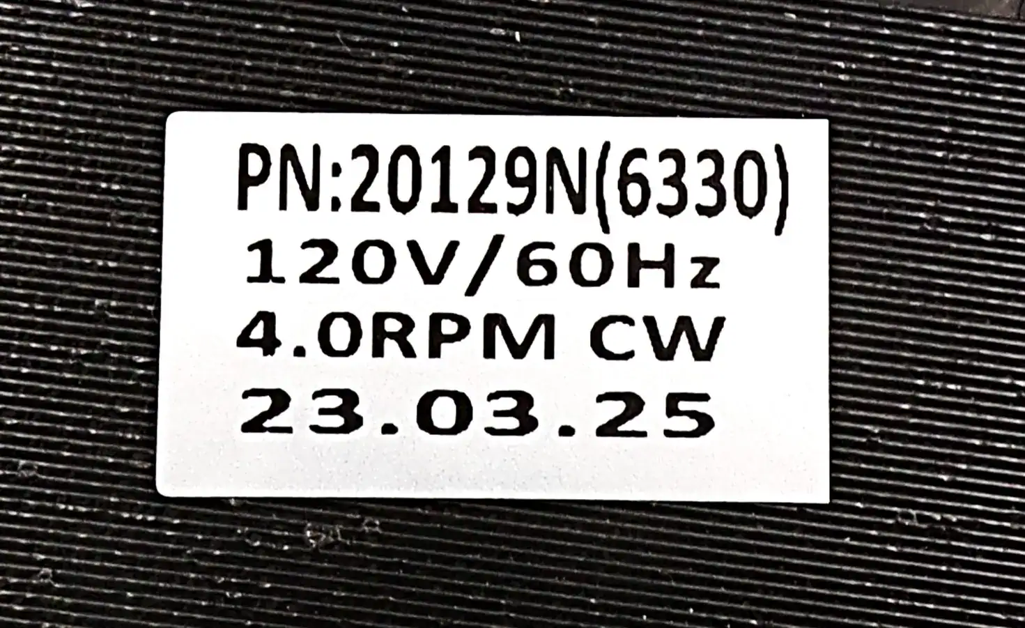 NBK-20129N AUGER MOTOR - Image 4