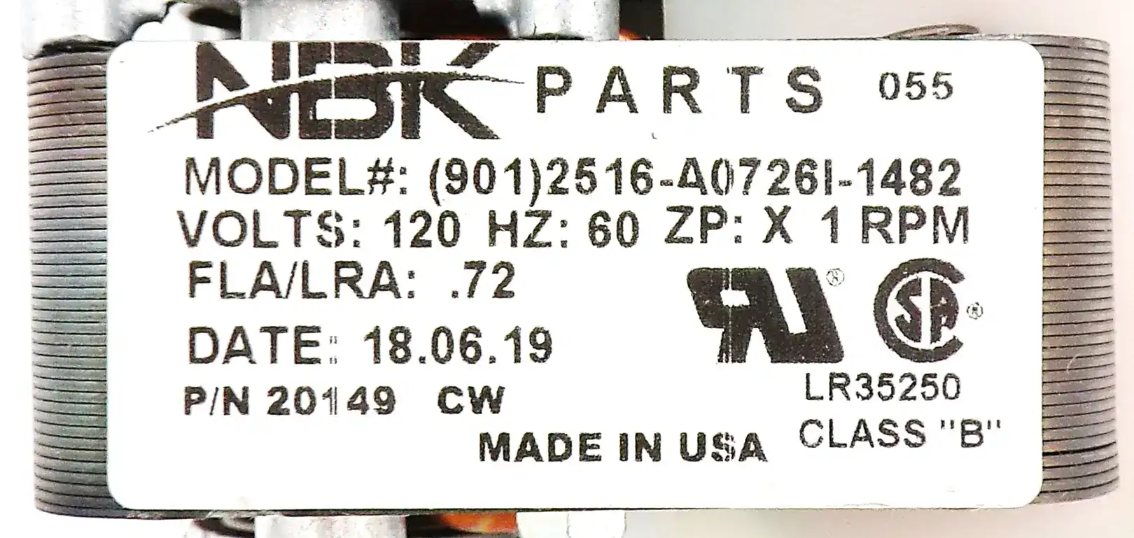 NBK-20149 AUGER MOTOR - Image 2