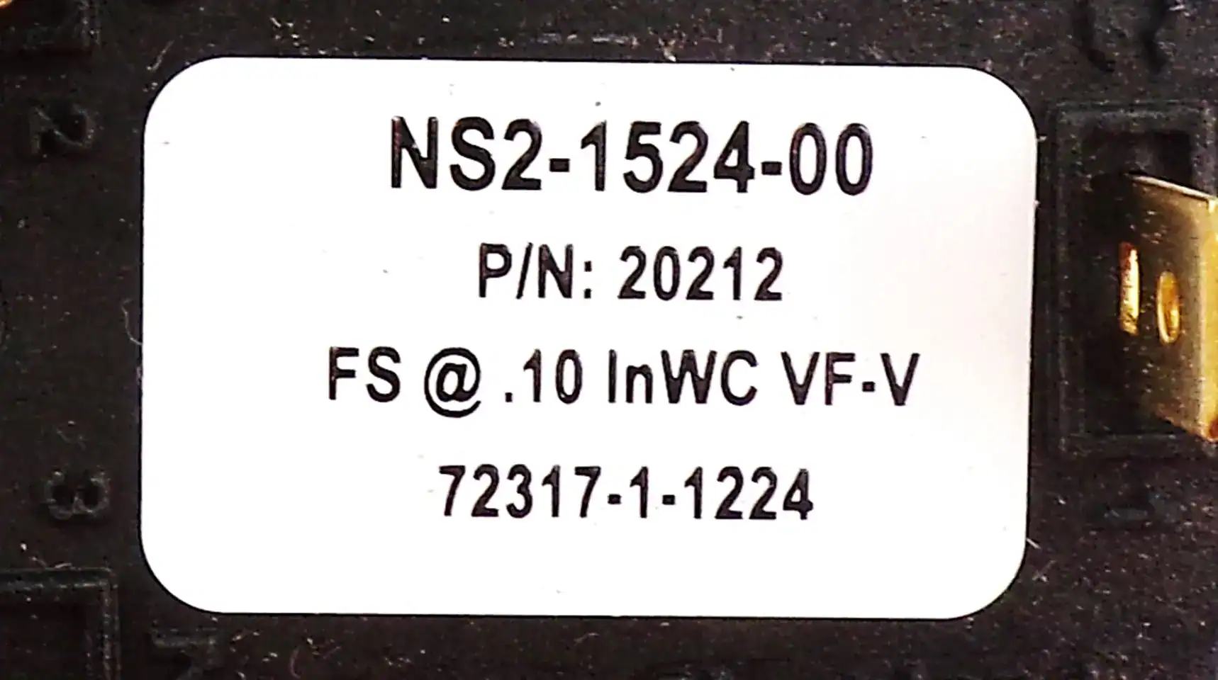 NBK-20212 VACUUM SWITCH - Image 3