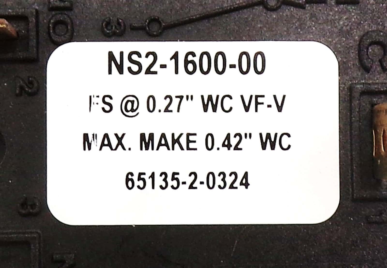 NBK-20244 PRESSURE SWITCH - Image 3