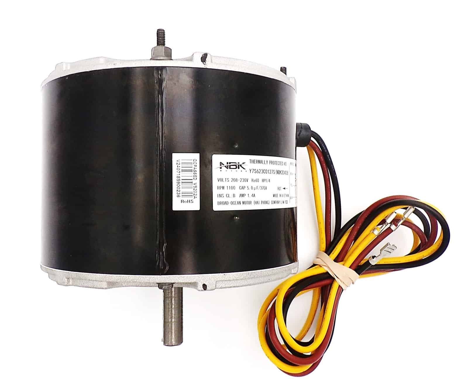 NBK-20408 CONDENSOR MOTOR 3905 1/4 HP, 208/230V