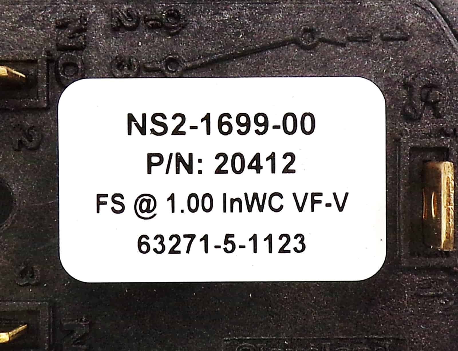 NBK-20412 VACUUM SWITCH - Image 3