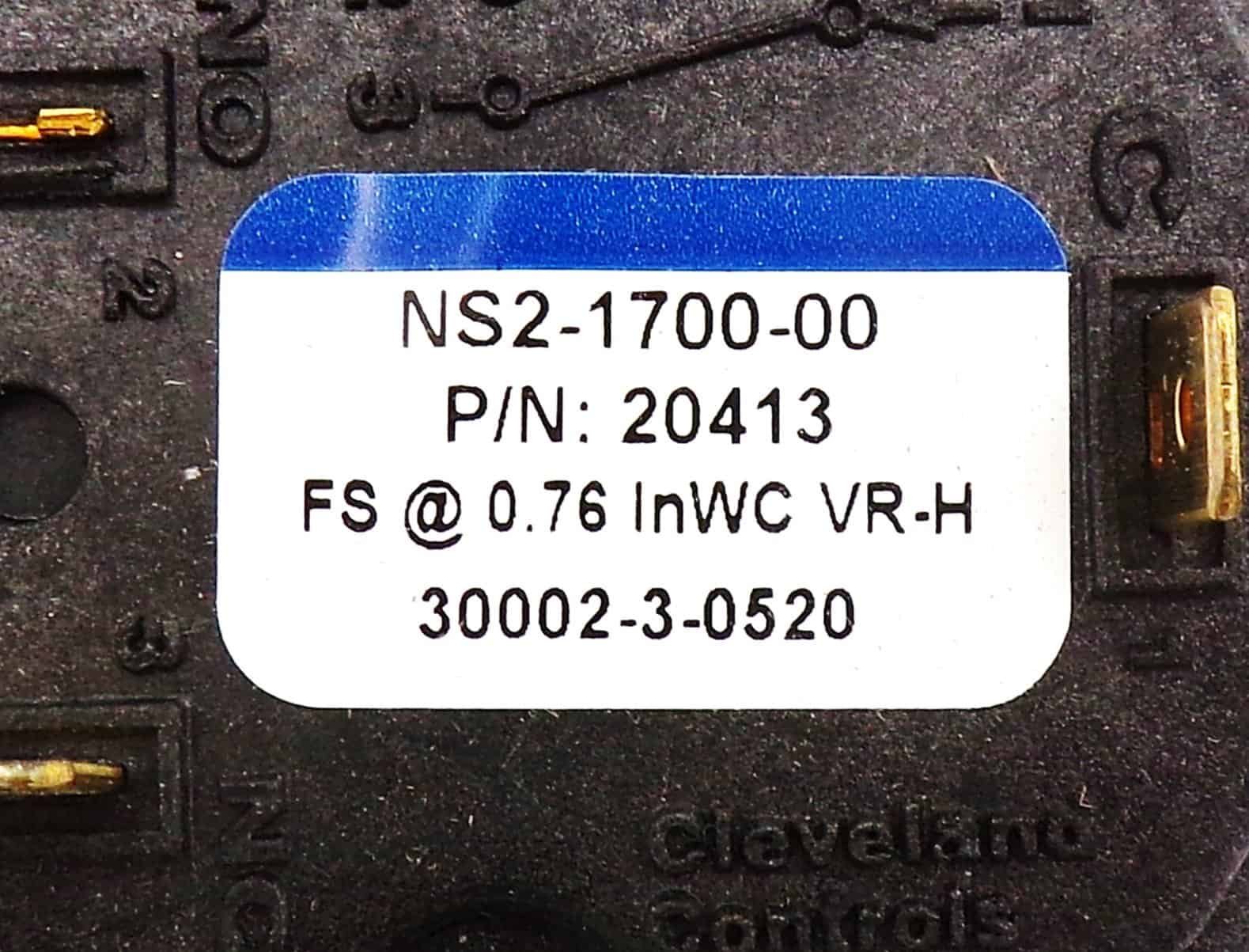 NBK-20413 VACUUM SWITCH - Image 3