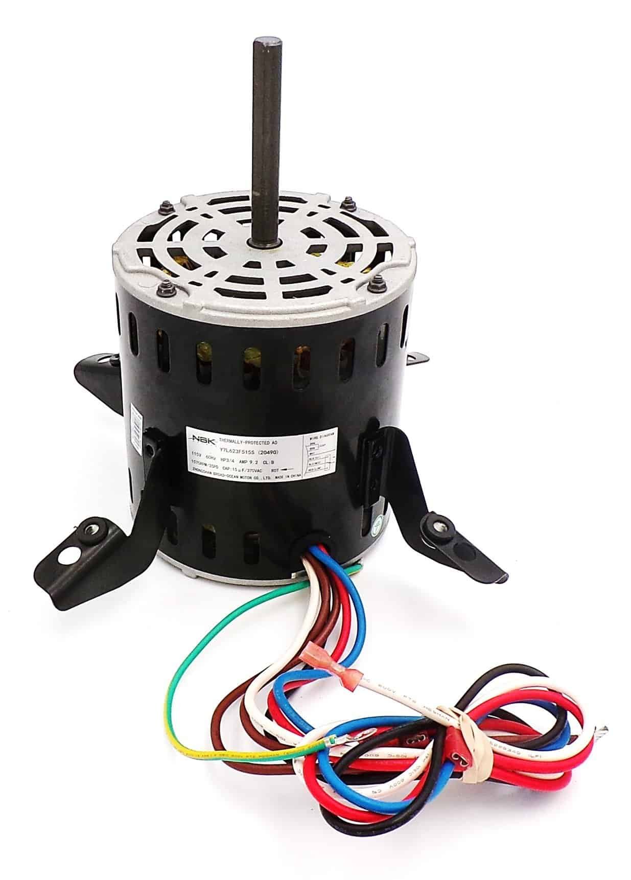 NBK-20490 BLOWER MOTOR 115V - 3 SPEED