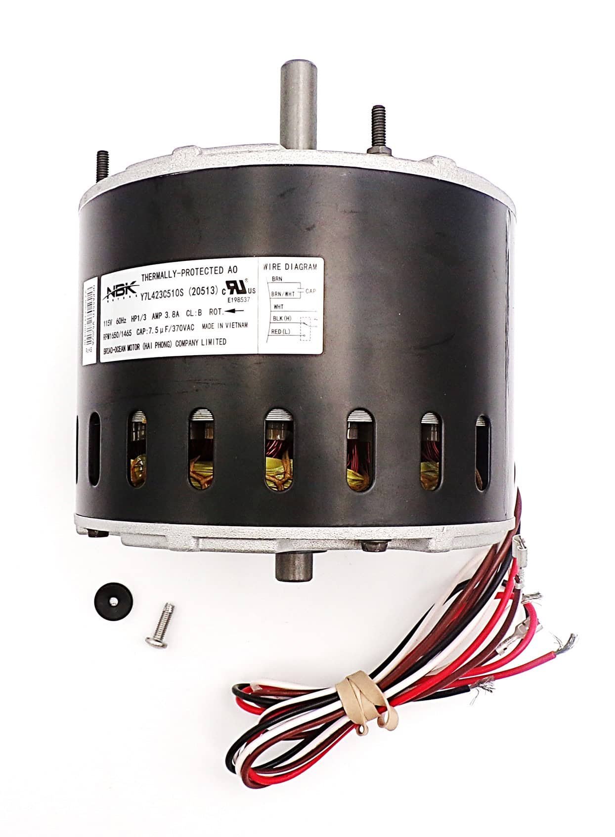 NBK-20513 CONDENSER MOTOR 115V, HP 1/3