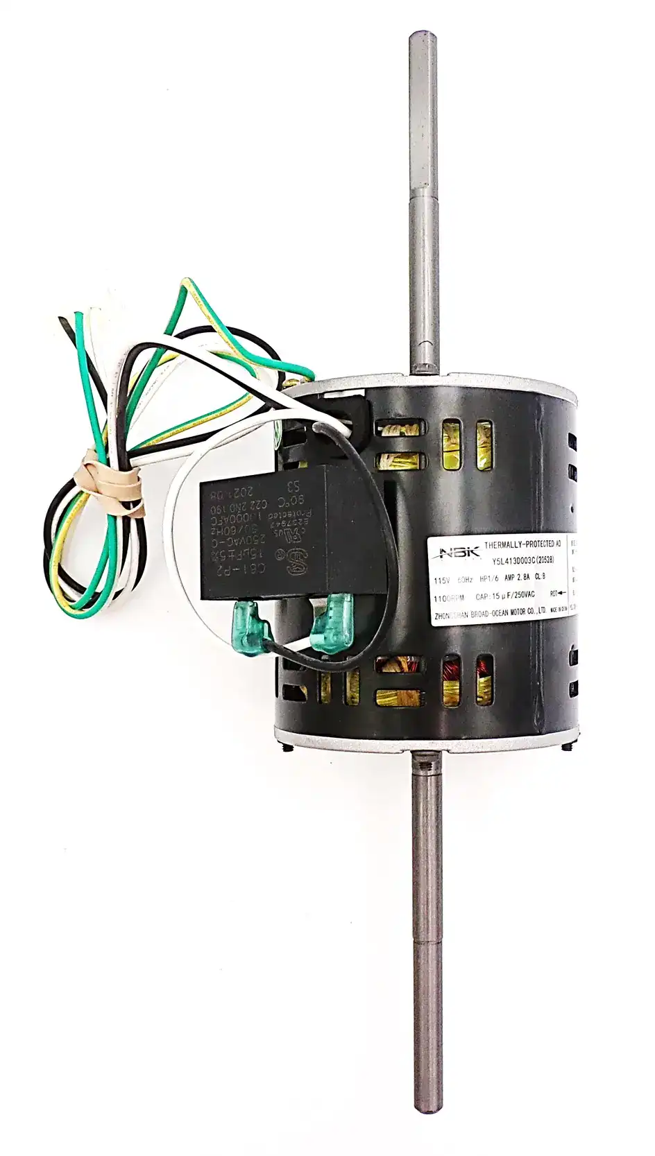 NBK-20528 FAN MOTOR MOTOR 115V