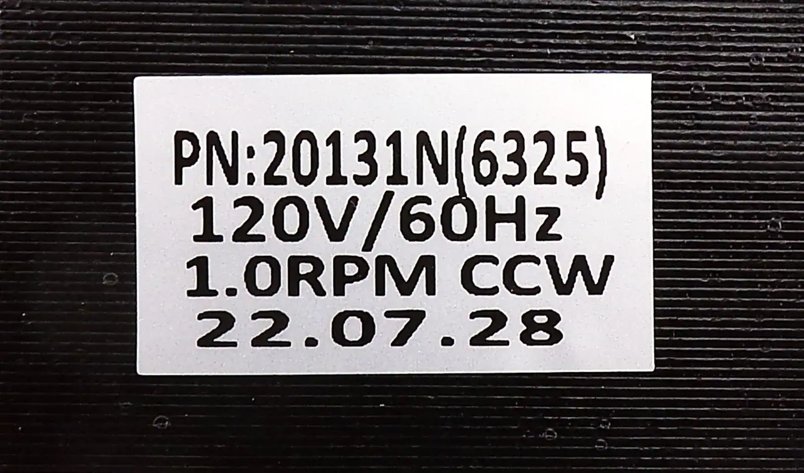 NBK-20131N AUGER MOTOR - Image 3