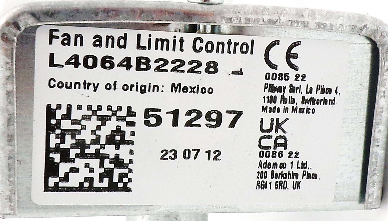 NBK-20805 LIMIT CONTROL SWITCH - Image 4