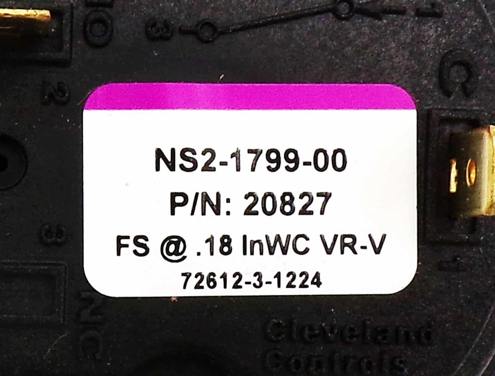 NBK-20827 PRESSURE SWITCH - Image 2
