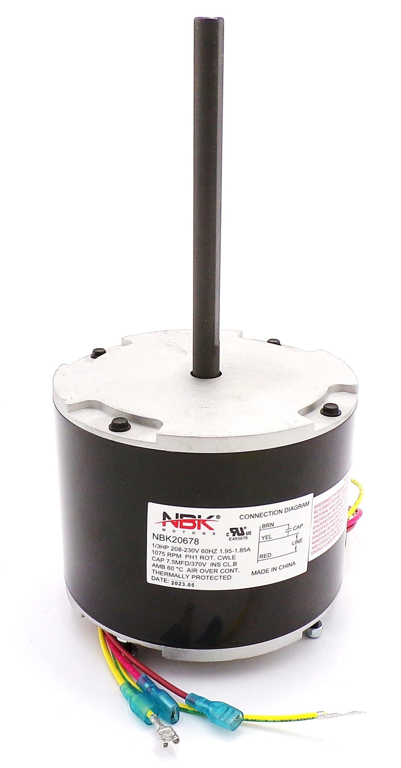 NBK-20678 BLOWER MOTOR 208-230 1075 RPM