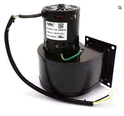 NBK-12355S BLOWER MOTOR, S-POLE 115V, 60HZ, RPM 2950