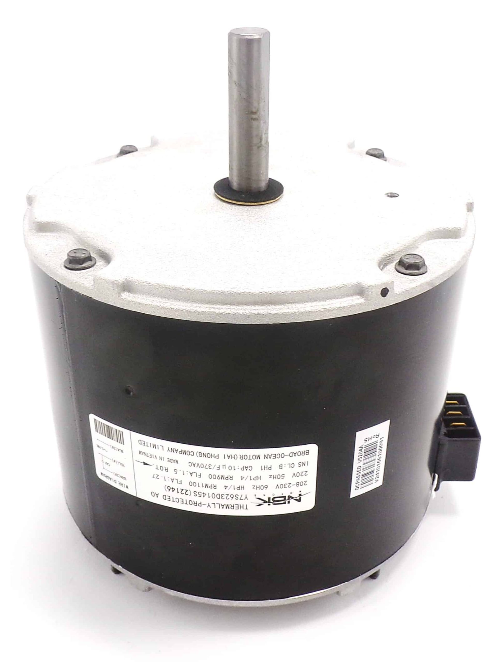 NBK-22146 CONDENSOR MOTOR 208-230/220V, 1/4 HP, 1100/900 RPM