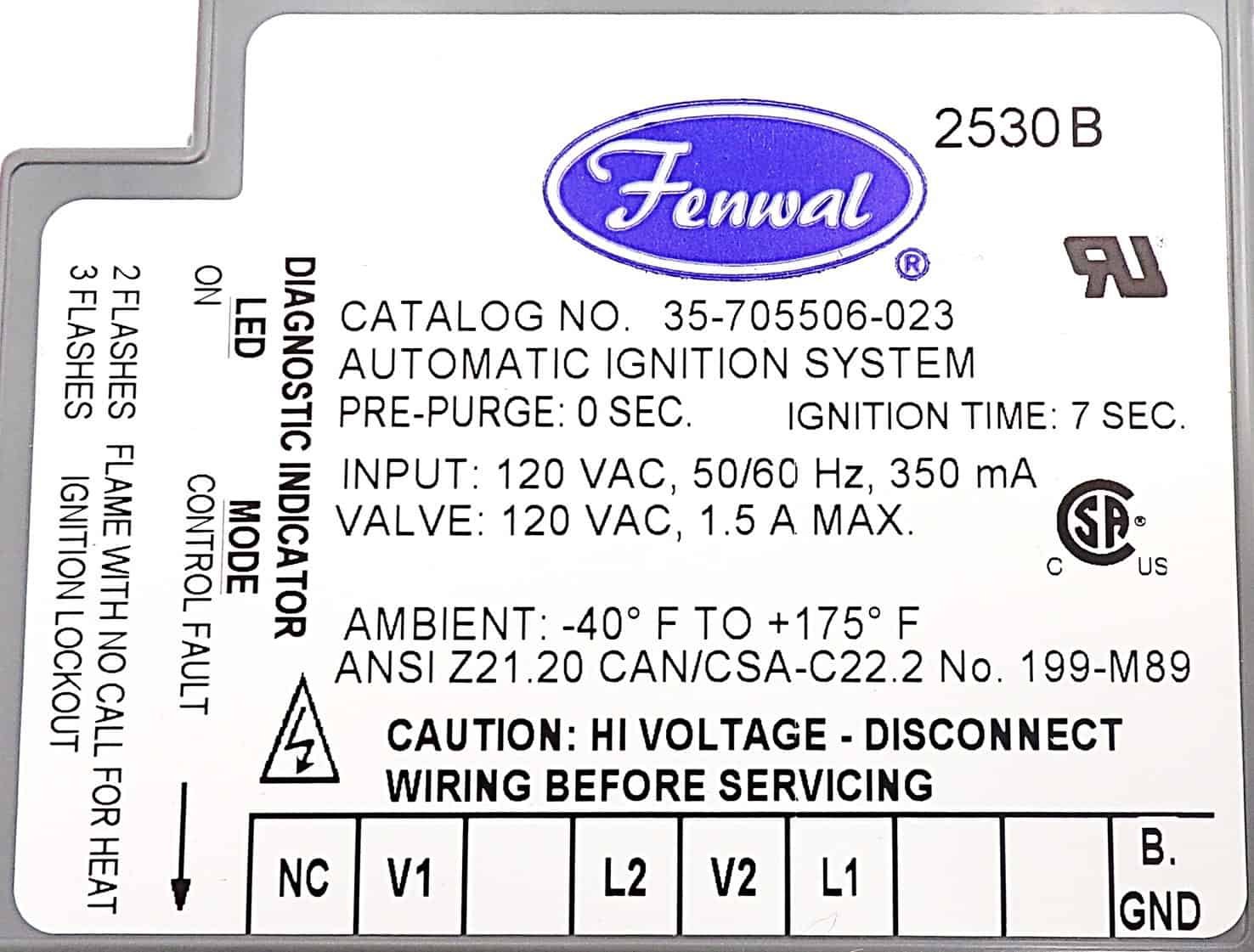 NBK-21284 IGNITION CONTROL, DIRECT SPARK - Image 2