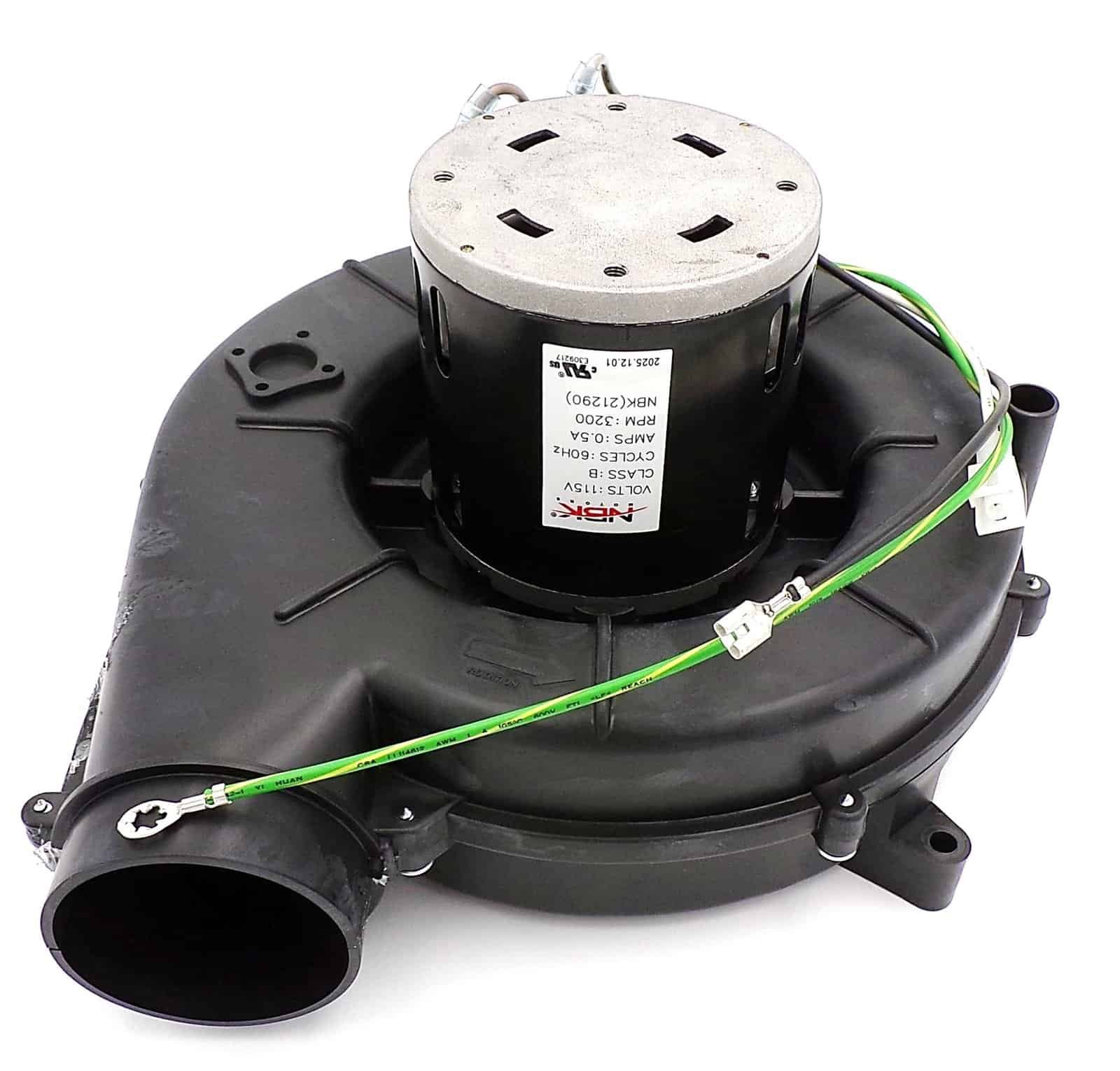 NBK-21290 DRAFT INDUCER 115V/60HZ 3450 RPM