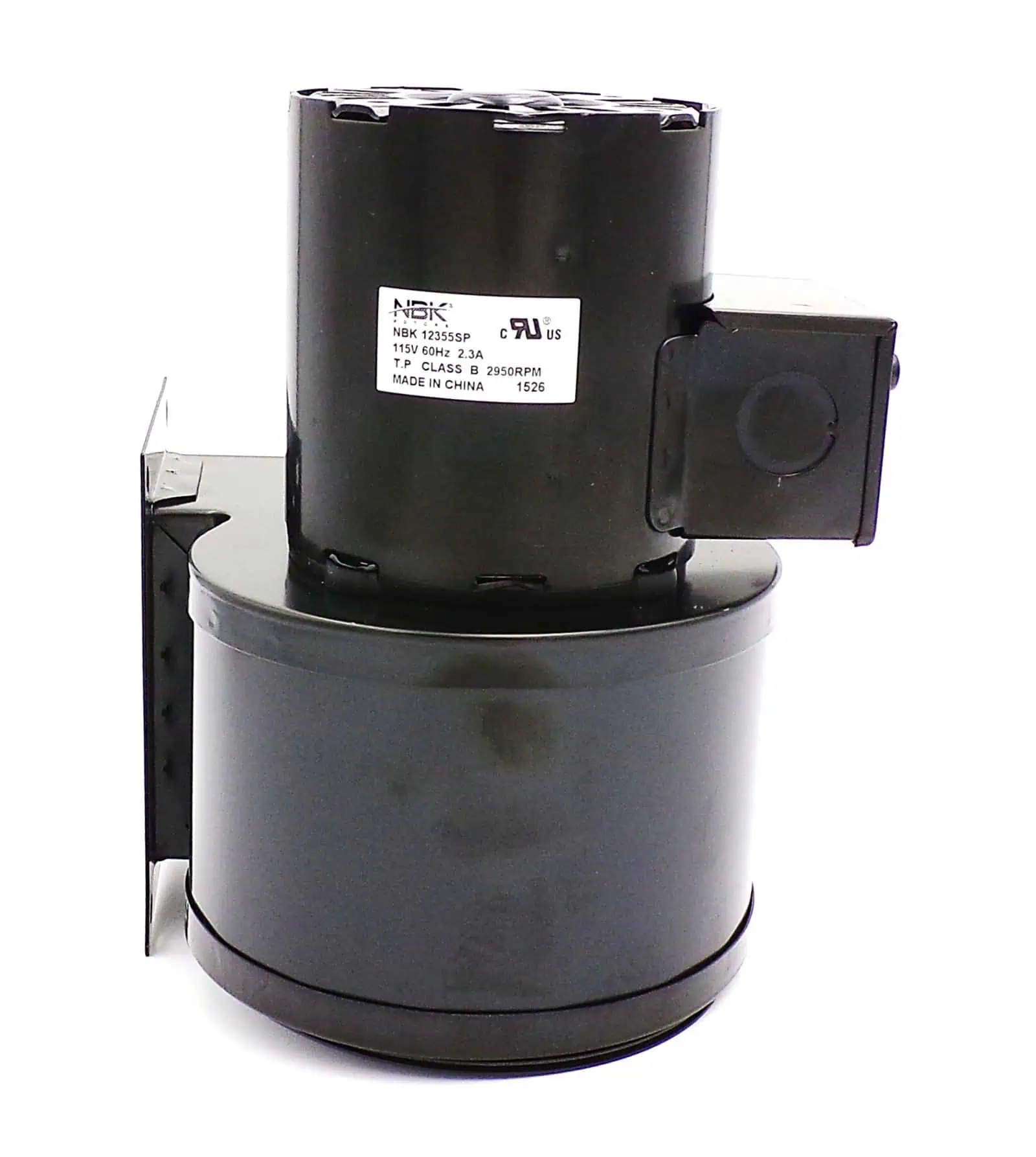 NBK-12355SP BLOWER MOTOR, S-POLE 115V, WITH WIRING BOX