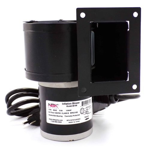 NBK-20938 INFLATION BLOWER – 148 CFM, 115V, W/AC CORD