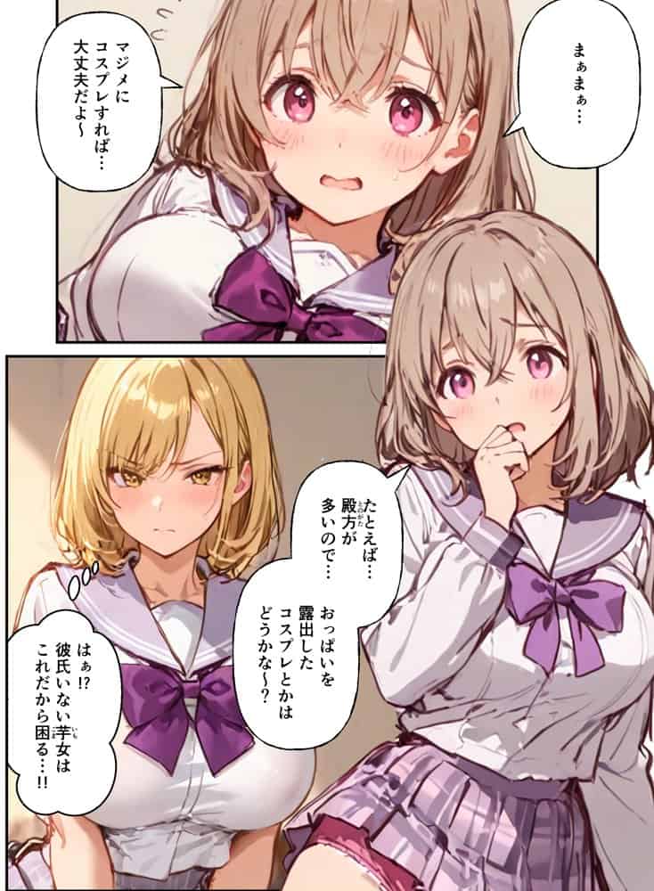 ハーレム文化祭 コスプレ娘とハメ放題 hitomiエロ漫画raw(同人誌)無料サンプル画像005