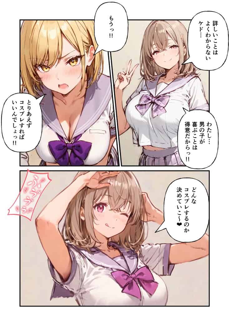ハーレム文化祭 コスプレ娘とハメ放題 hitomiエロ漫画raw(同人誌)無料サンプル画像007
