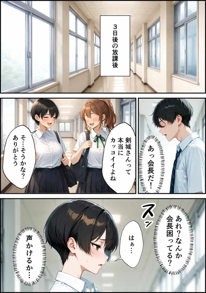 女の子扱いされたい王子様な生徒会長があまあま中出しセックスでメスになる話 hitomiエロ漫画raw(同人誌)無料サンプル画像008