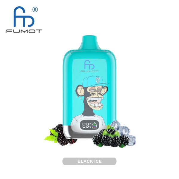 Fumot Digital Box 12000 Black Ice