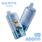 WASPE AIVIOU 60000 Blueberry Raspberry/Blueberry Cotton Candy/Double Apple Ice
