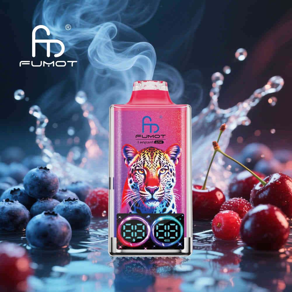 Fumot Leopard 40000 Blueberry Cherry Cranberry