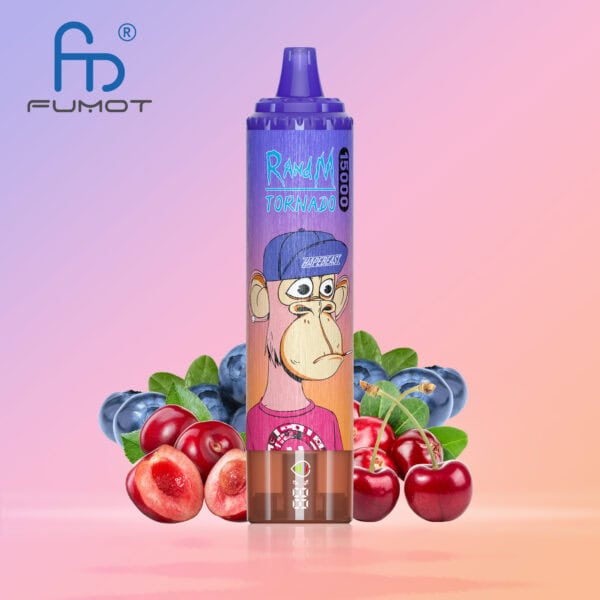 Fumot Tornado 15000 Blueberry Cherry Cranberry