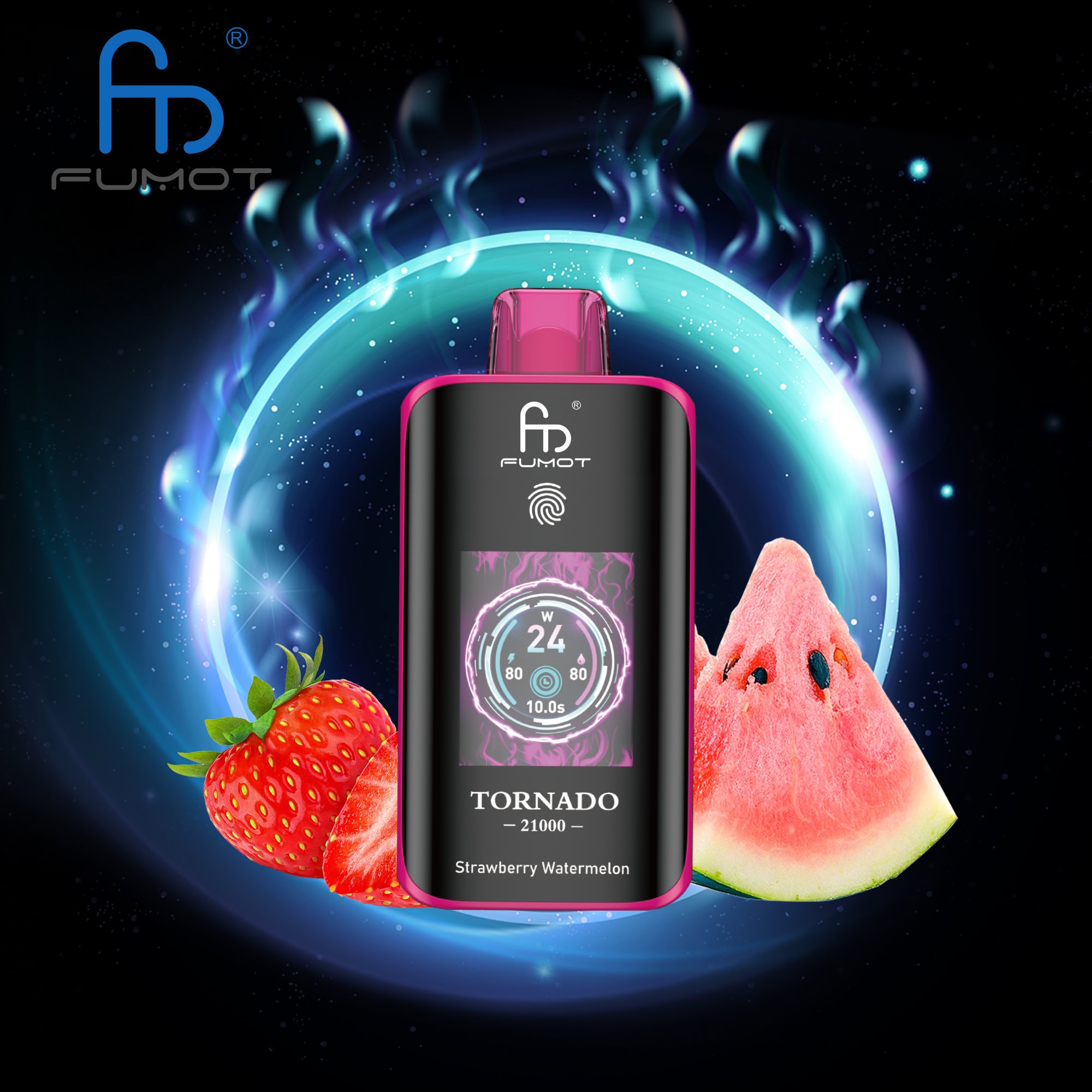 Fumot Tornado 25000 Strawberry Watermelon